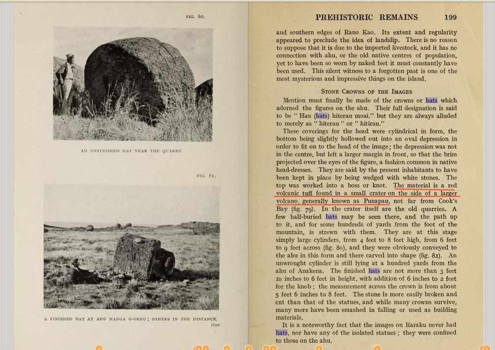 'The mystery of Easter island: The story of an expedition' (1919)