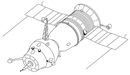 Soyuz 7K-OK - 3D sketch